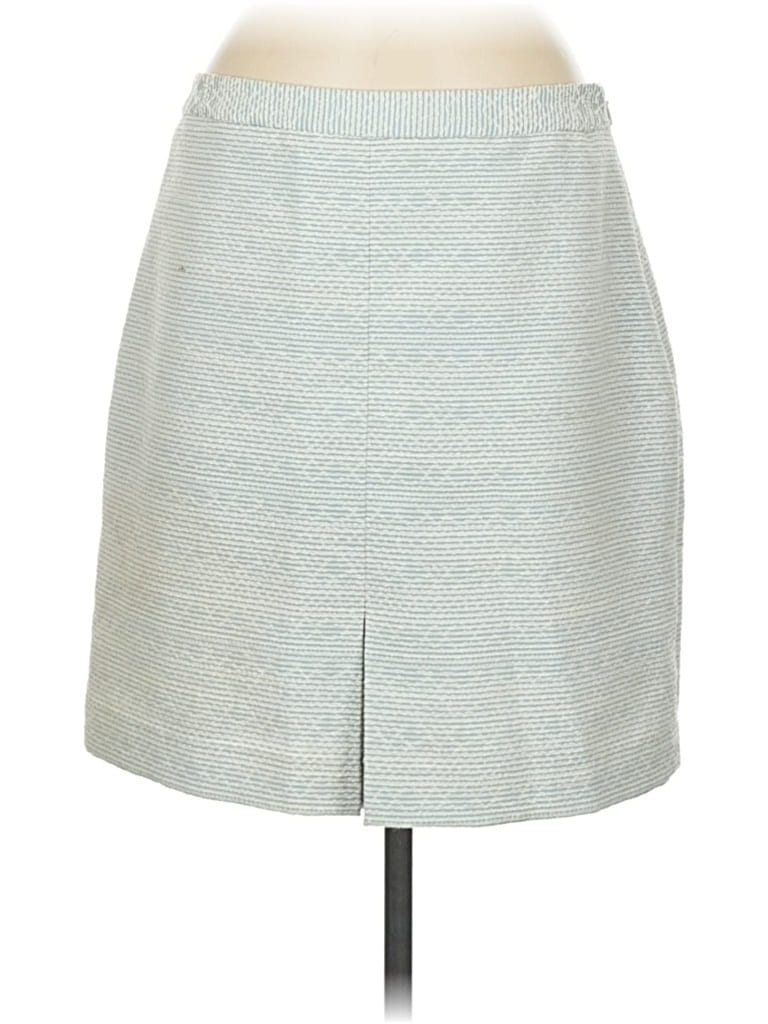 Pre-owned Brooks Brothers 346 Casual Skirt In Blue