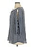 Como Blu Gray 3/4 Sleeve Blouse Size 1X - photo 5