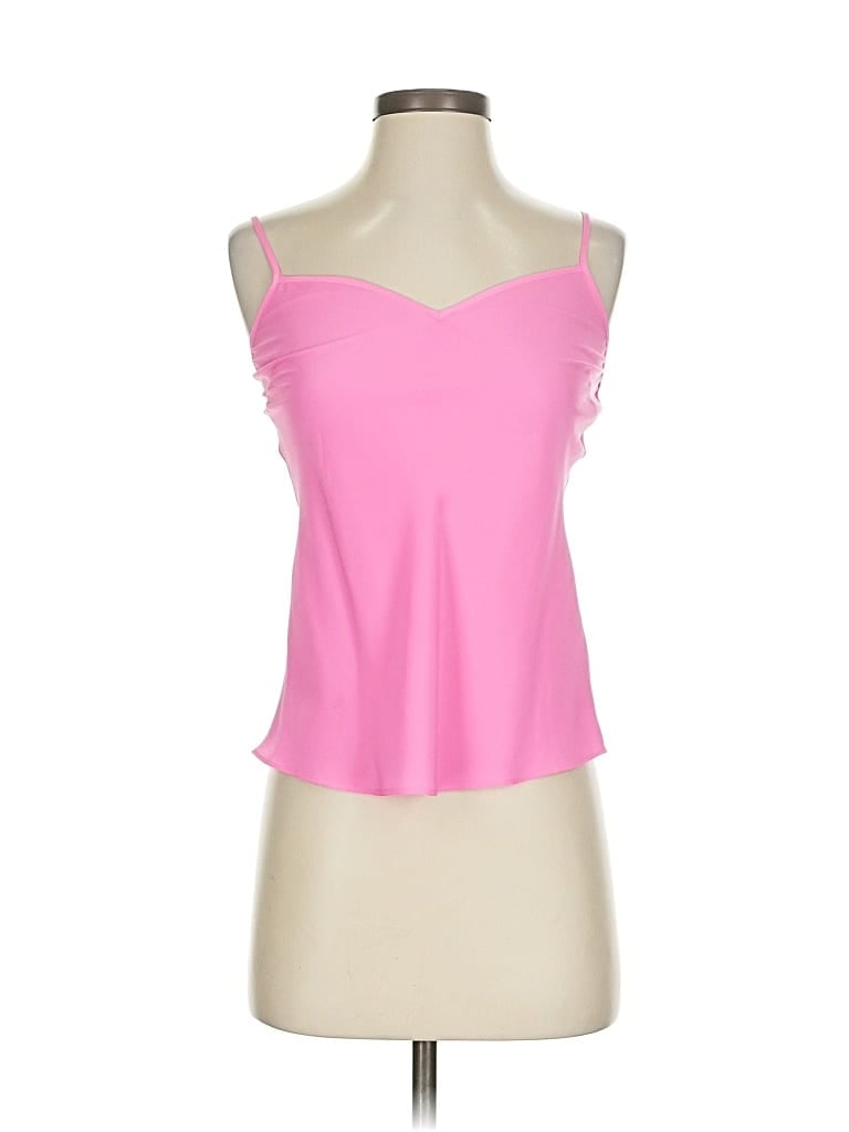 Pre-owned Ted Baker Sleeveless Top Pink Sweetheart Neckline Tops