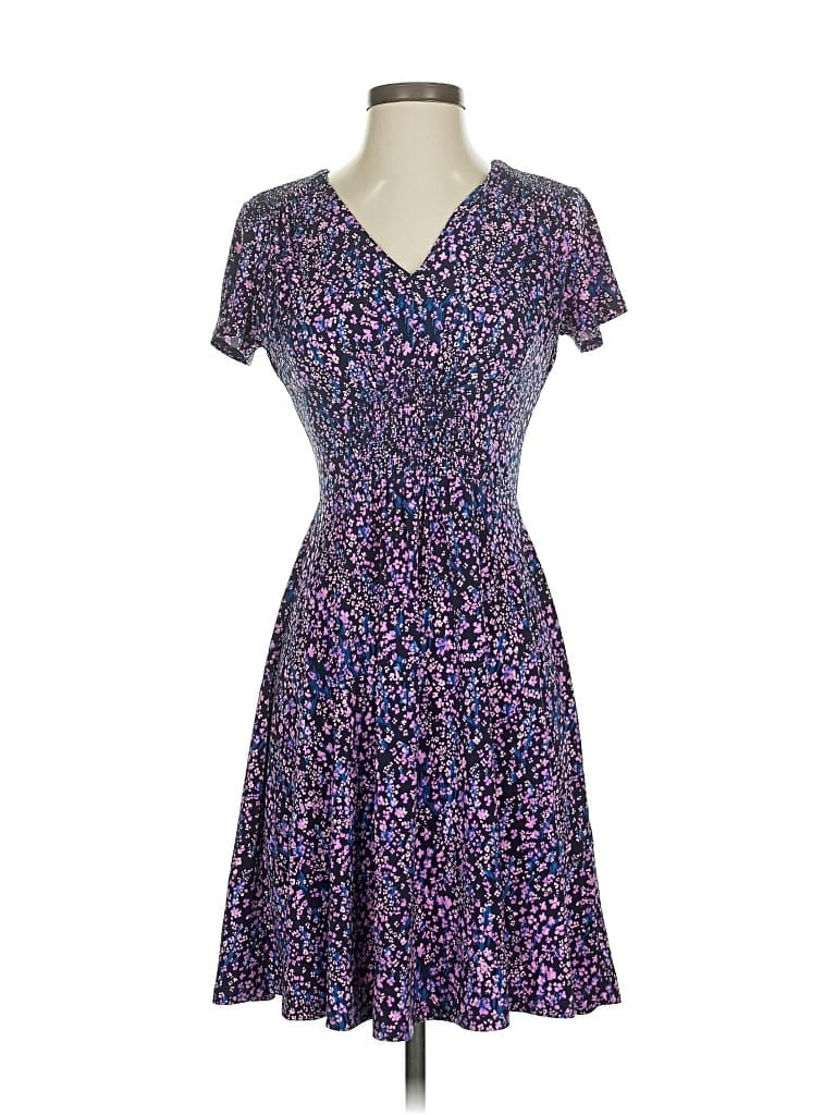 Pre-owned Maggy London Cocktail Dress In Purple