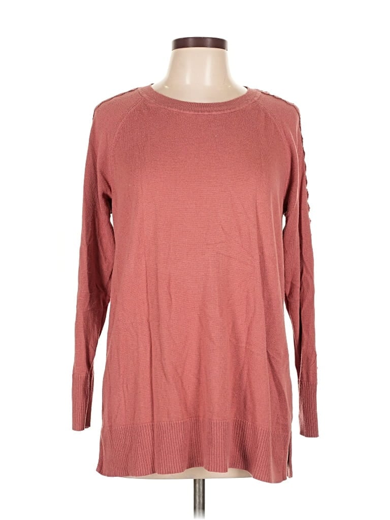 Pre-owned Lc Lauren Conrad Pullover Sweater In Pink