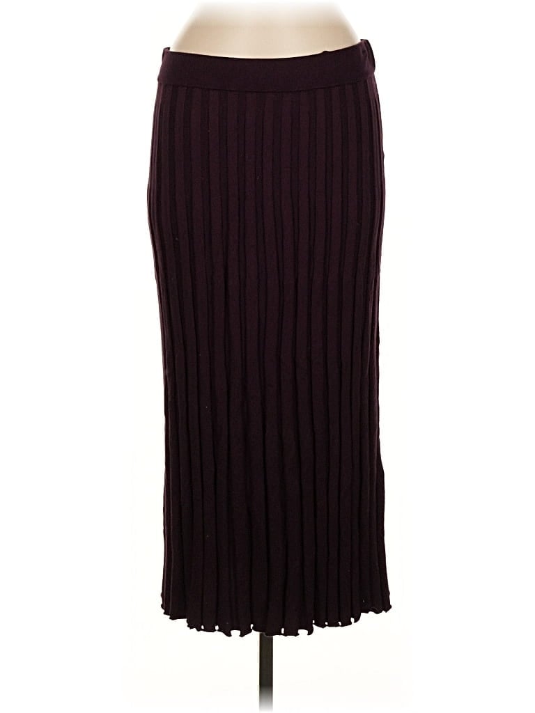 Pre-owned A New Day Formal Skirt In Burgundy