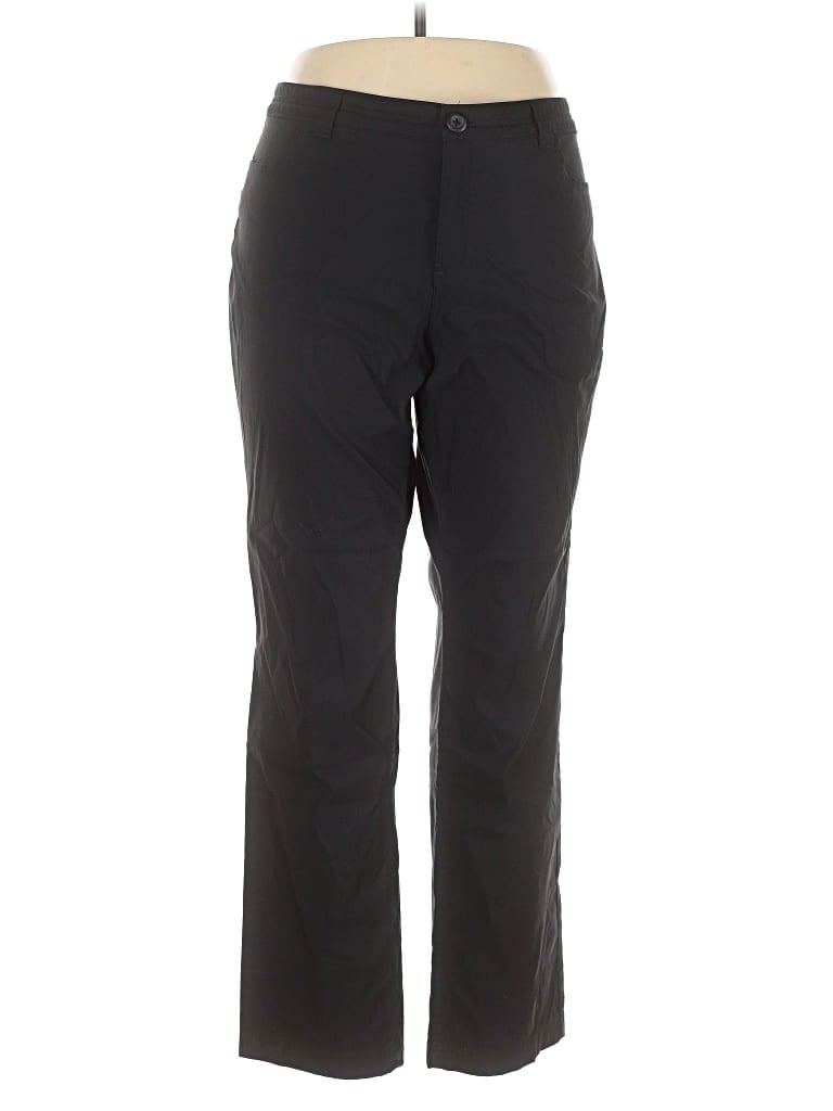 Pre-owned Eddie Bauer Casual Pants In Black