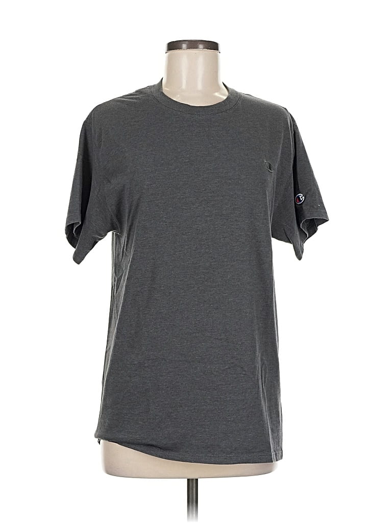 Pre-owned Champion Active T-shirt In Gray