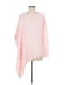 ETC Solid Pink Poncho Size M - photo 2