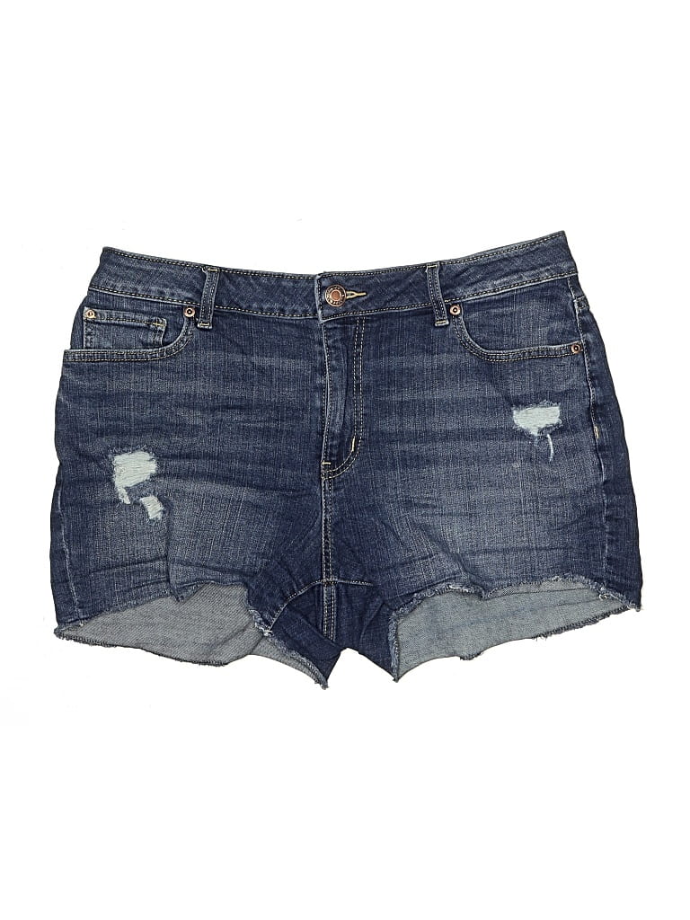 Pre-owned Maurices Denim Shorts In Blue