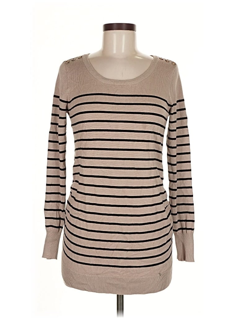 Pre-owned Lety & Me Pullover Sweater In Brown