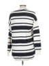 Magaschoni 100% Nylon Stripes White Pullover Sweater Size L - photo 2