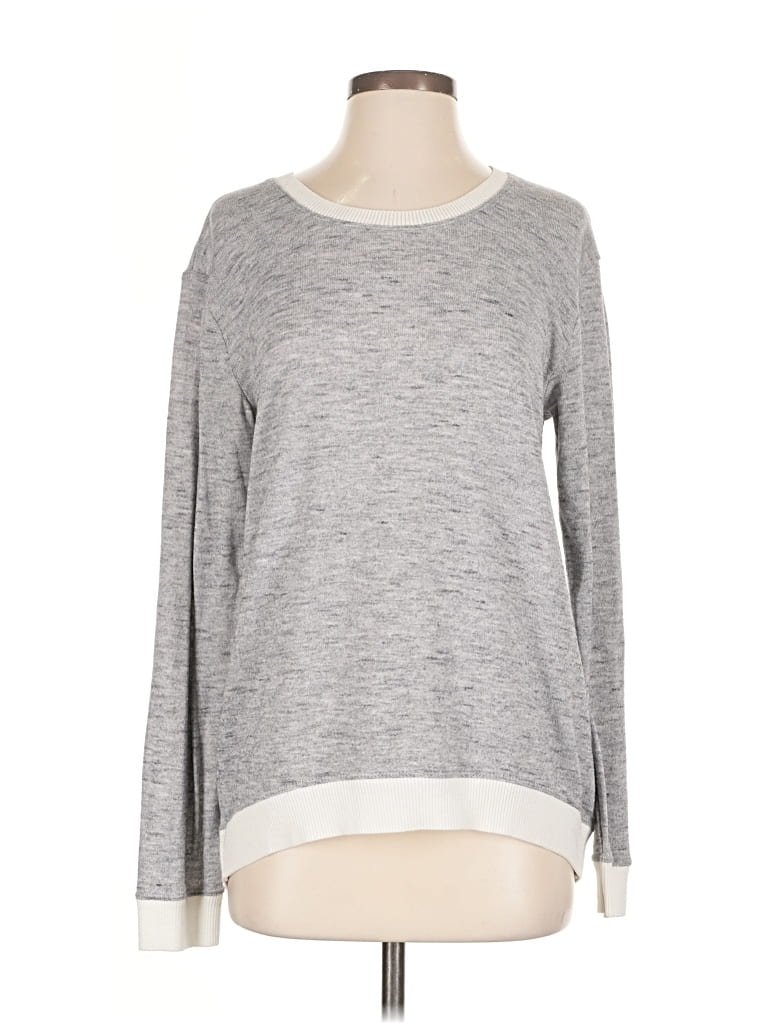 Pre-owned Wilfred Long Sleeve T-shirt In Gray