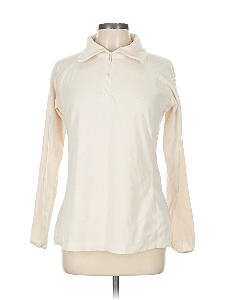 Pre-owned Columbia Sweatshirt In White