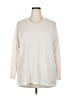 CATHERINE Catherine Malandrino Ivory Long Sleeve Top Size 2X - photo 1