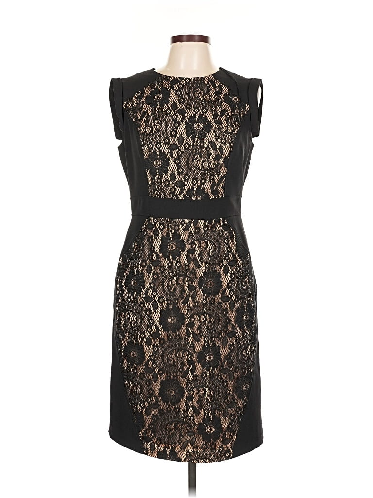 Pre-owned Black Saks Fifth Avenue Cocktail Dress In Black