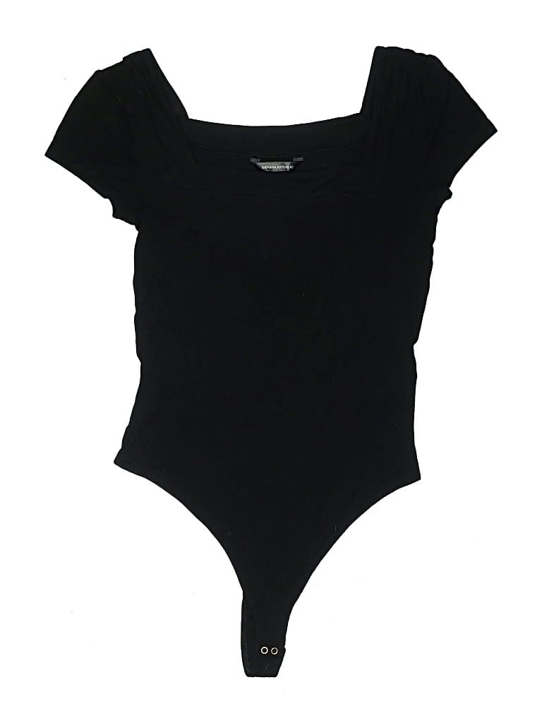 Pre-owned Banana Republic Bodysuit In Black