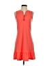 MICHAEL Michael Kors Solid Orange Casual Dress Size XS - photo 1