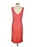 Talbots Solid Orange Casual Dress Size 4 - photo 2
