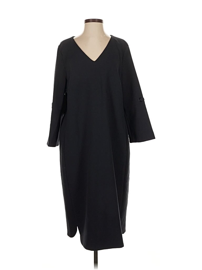 Pre-owned Luisa Cerano Casual Dress In Blue