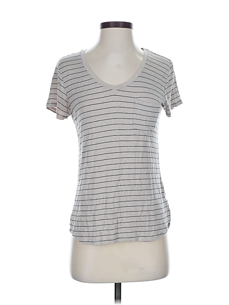 Pre-owned Prana Short Sleeve T-shirt In Gray