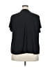 89th & Madison Black Short Sleeve Blouse Size 2X - photo 2