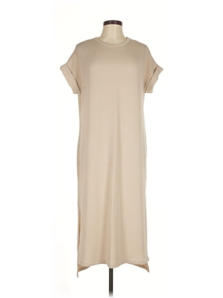 Pre-owned Entro Casual Dress In Brown