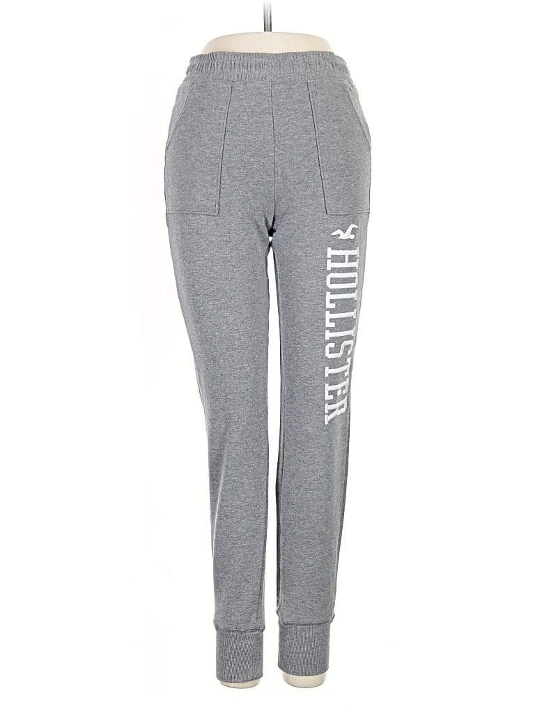 Pre-owned Hollister Sweatpants In Gray