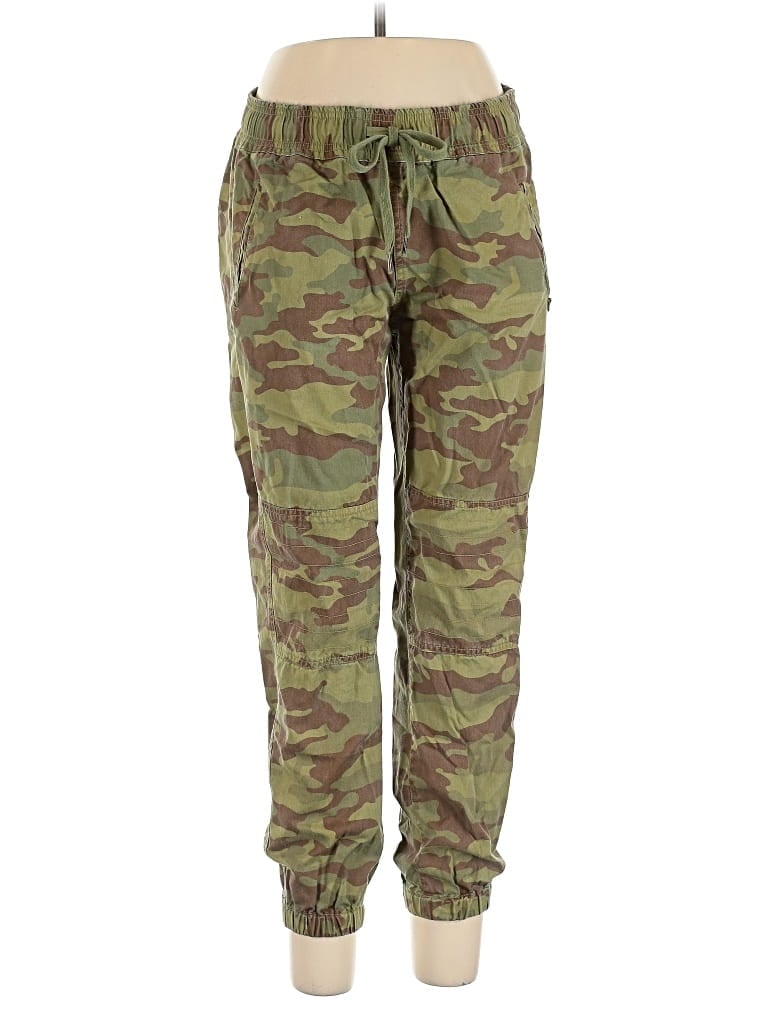 Pre-owned Maison Scotch Cargo Pants In Green