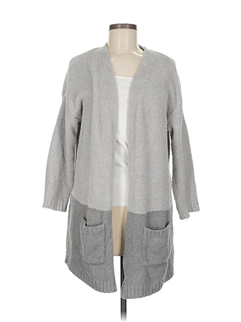 Pre-owned Thread & Supply Cardigan Sweater In Gray