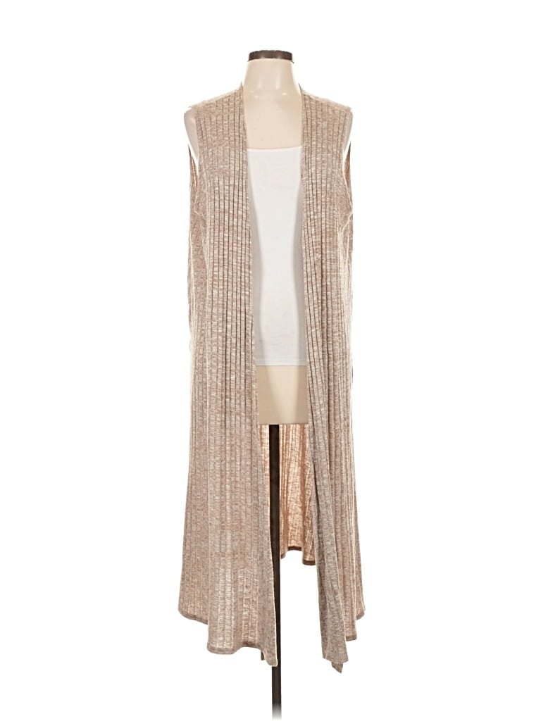 Pre-owned Lularoe Kimono In Brown