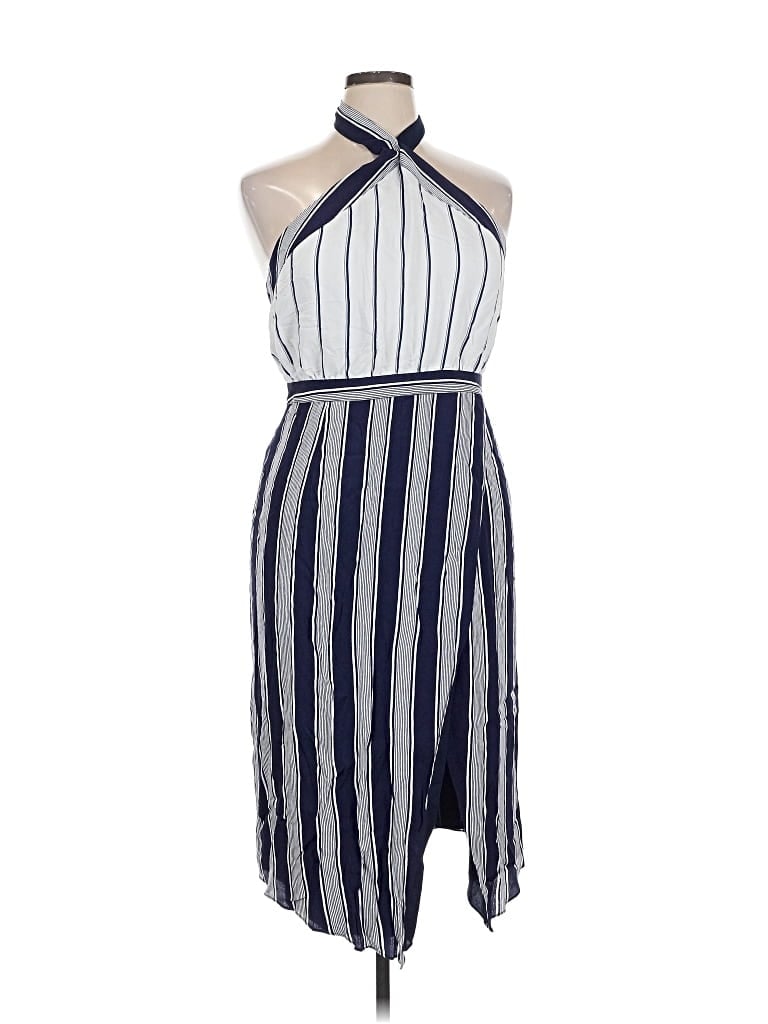 Pre-owned Lovers & Friends Cocktail Dress In Blue