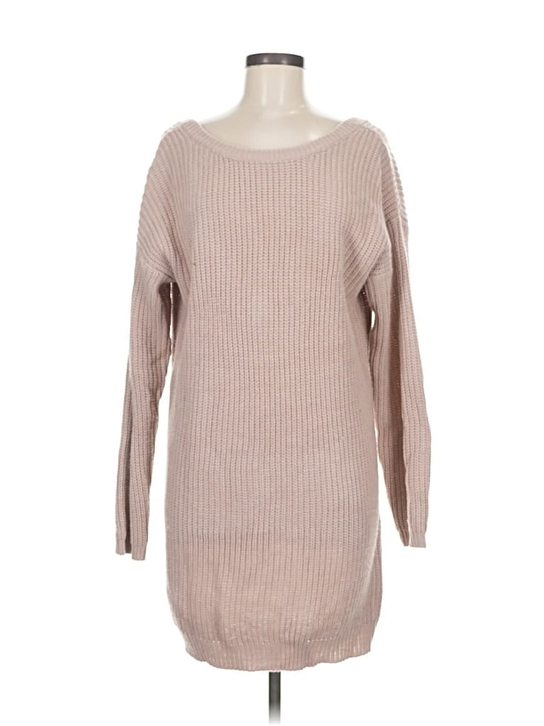 LULUS Pre-owned Pullover Sweater In Brown