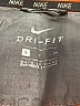 Nike 100% Polyester Solid Gray Windbreaker Size S - photo 6