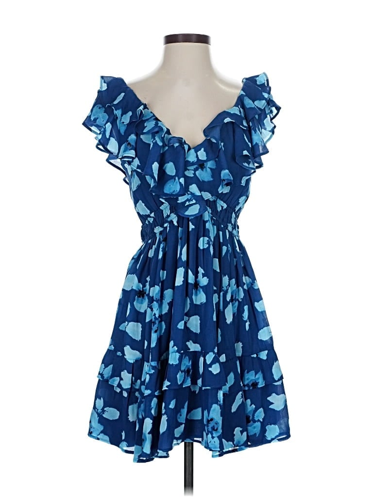 Pre-owned Abercrombie & Fitch Cocktail Dress In Blue
