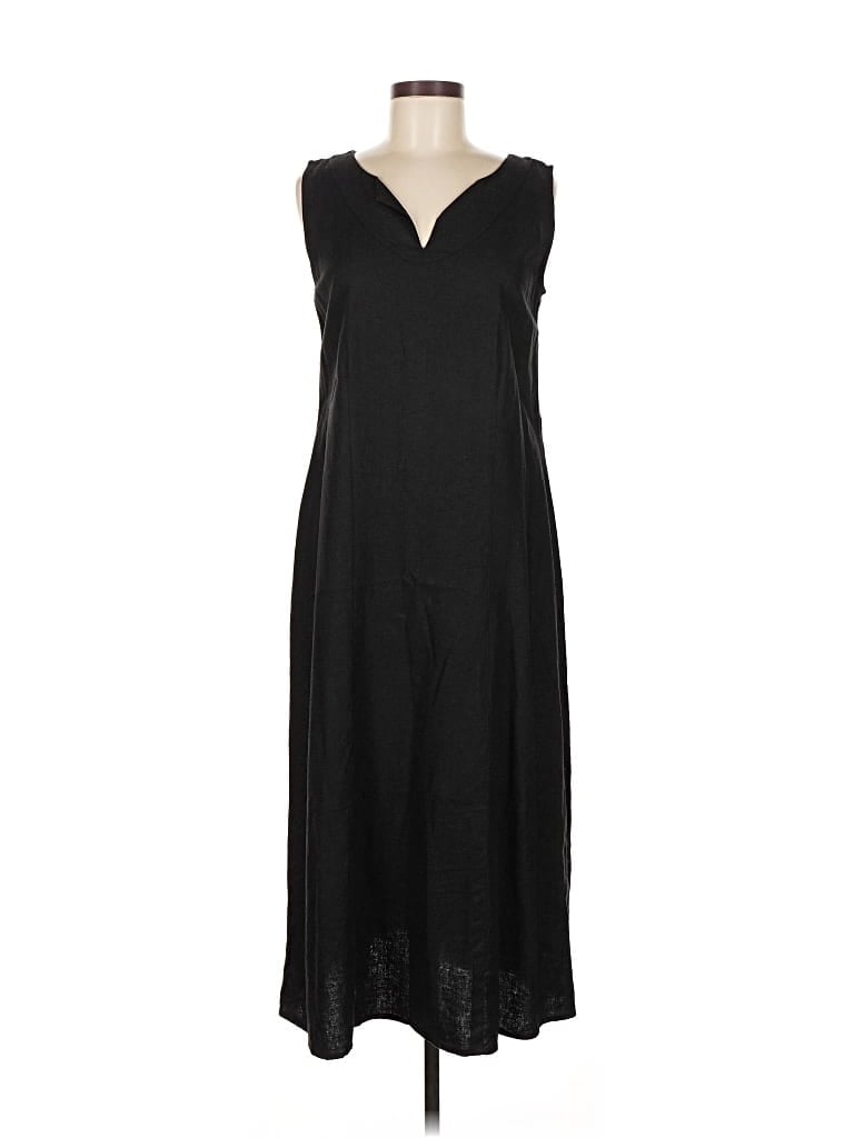 Pre-owned Coldwater Creek Casual Dress In Black