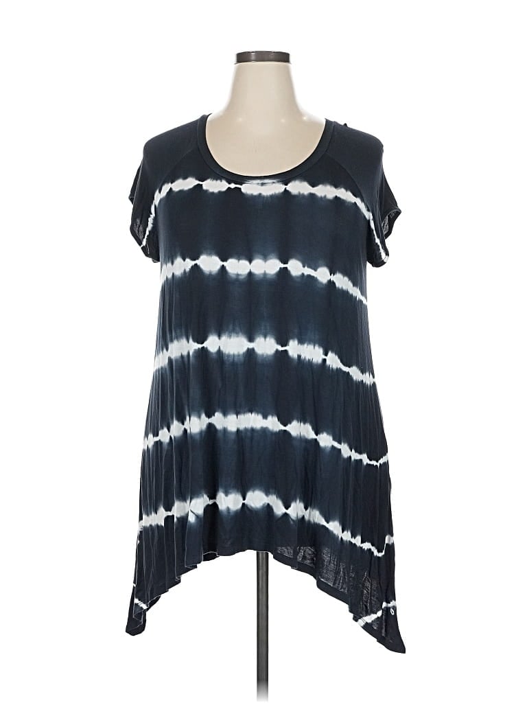 Pre-owned Ava & Viv Short Sleeve T-shirt In Blue