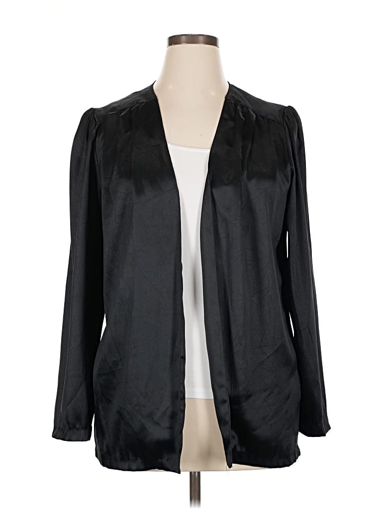 Pre-owned Promises Promises Kimono In Black