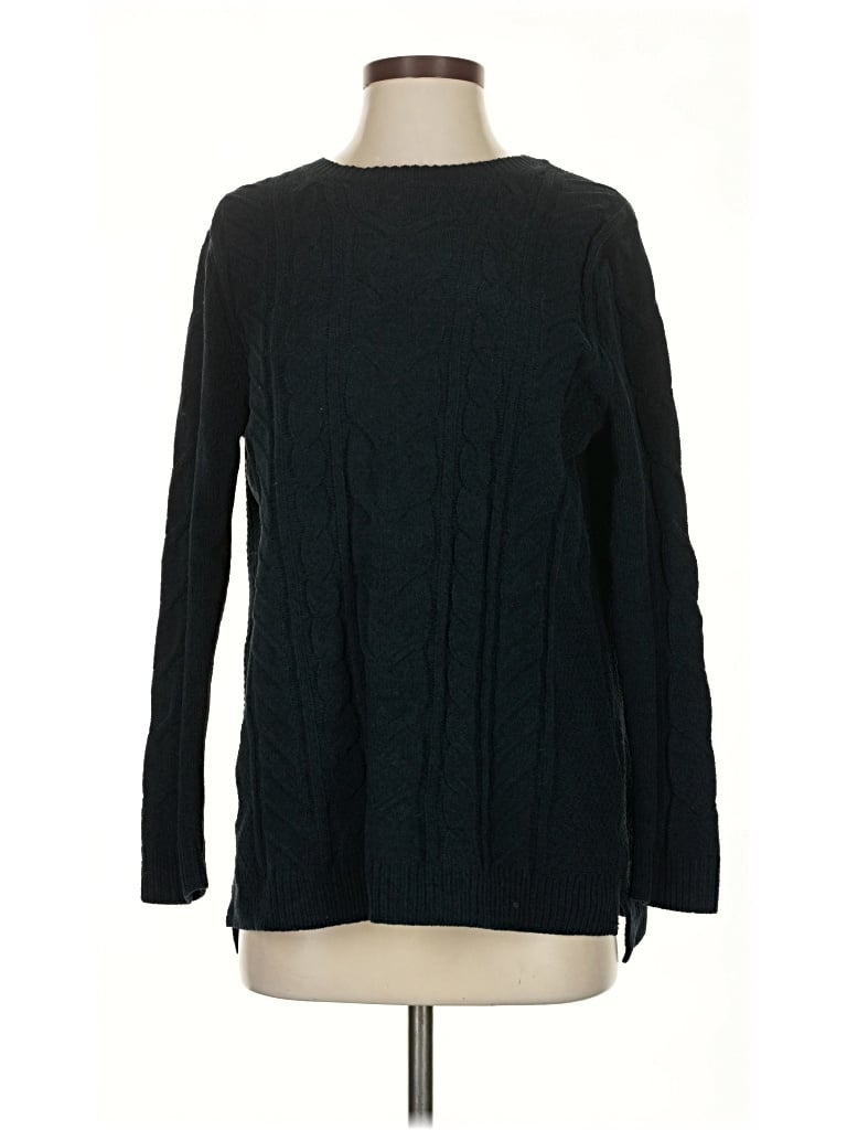 Pre-owned Jjill Pullover Sweater In Black