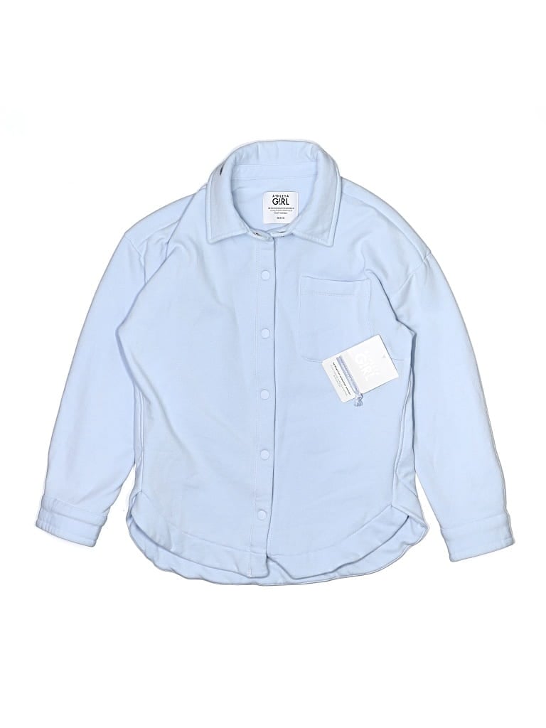 Pre-owned Athleta Kids' Sweatshirt In Blue