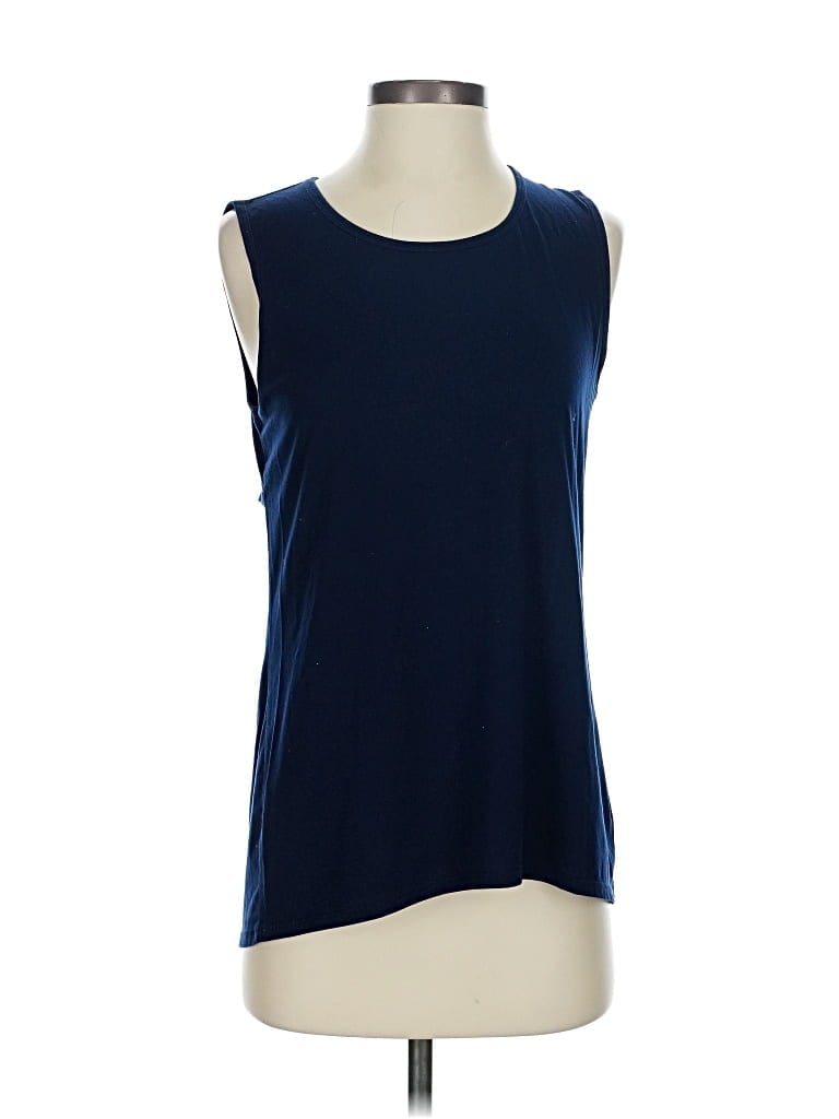 Pre-owned Athleta Sleeveless T-shirt In Blue