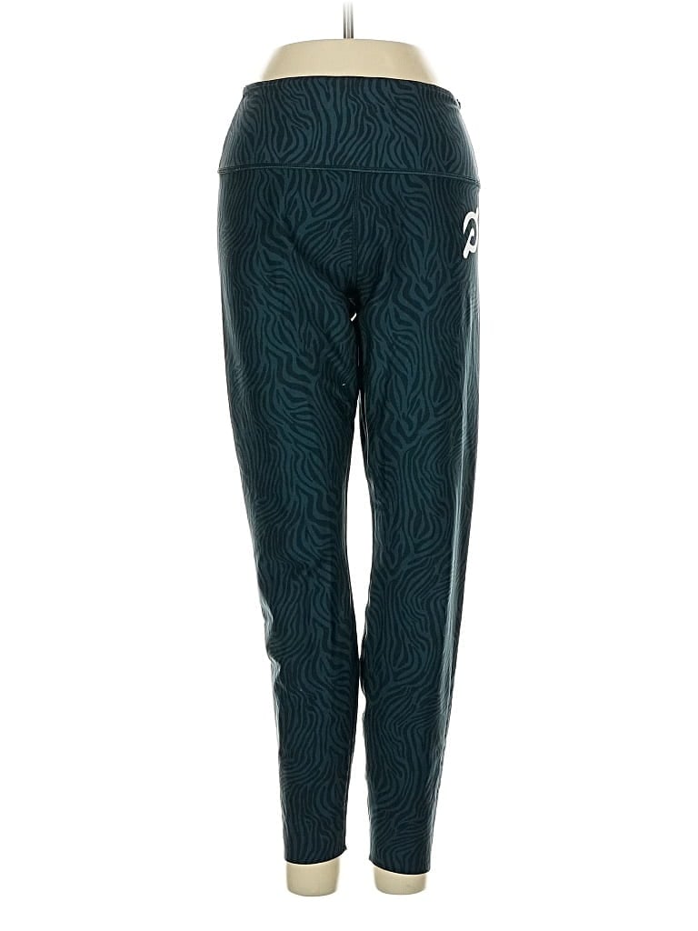 Pre-owned Peloton Active Pants In Blue