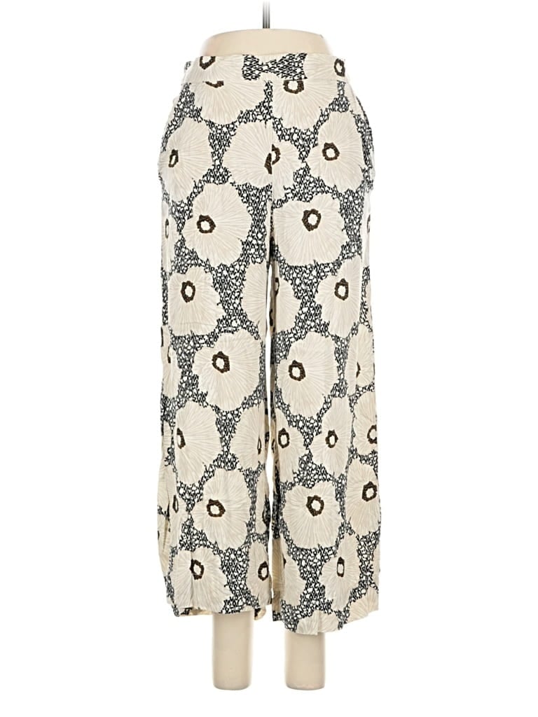 Pre-owned H&m Casual Pants In White