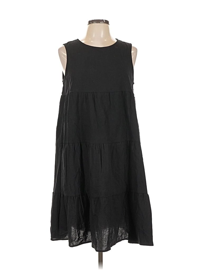 Assorted Brands Casual Dress In Black