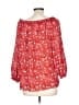 Max Studio Red 3/4 Sleeve Blouse Size L - photo 2