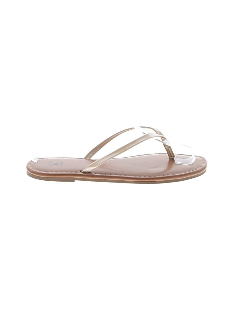 Pre-owned Shade & Shore Sandals In Brown