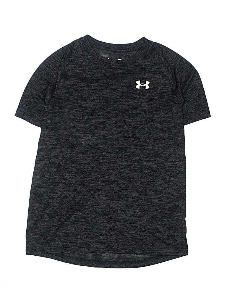 Pre-owned Under Armour Kids' Active T-shirt In Gray