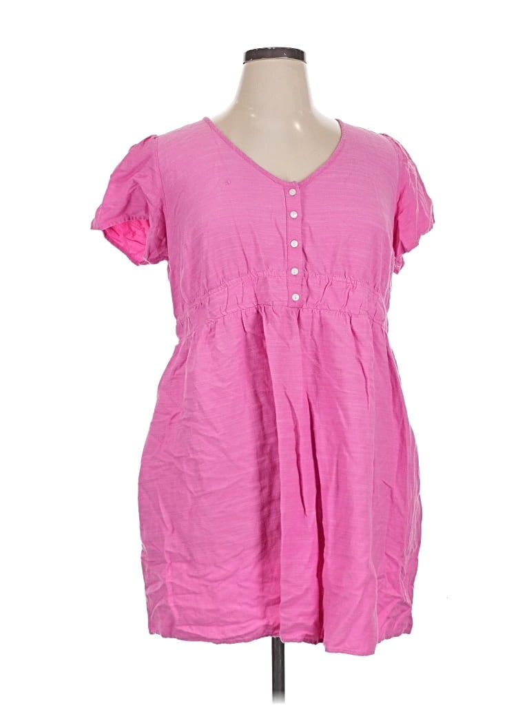 Pre-owned Isabel Casual Dress In Pink