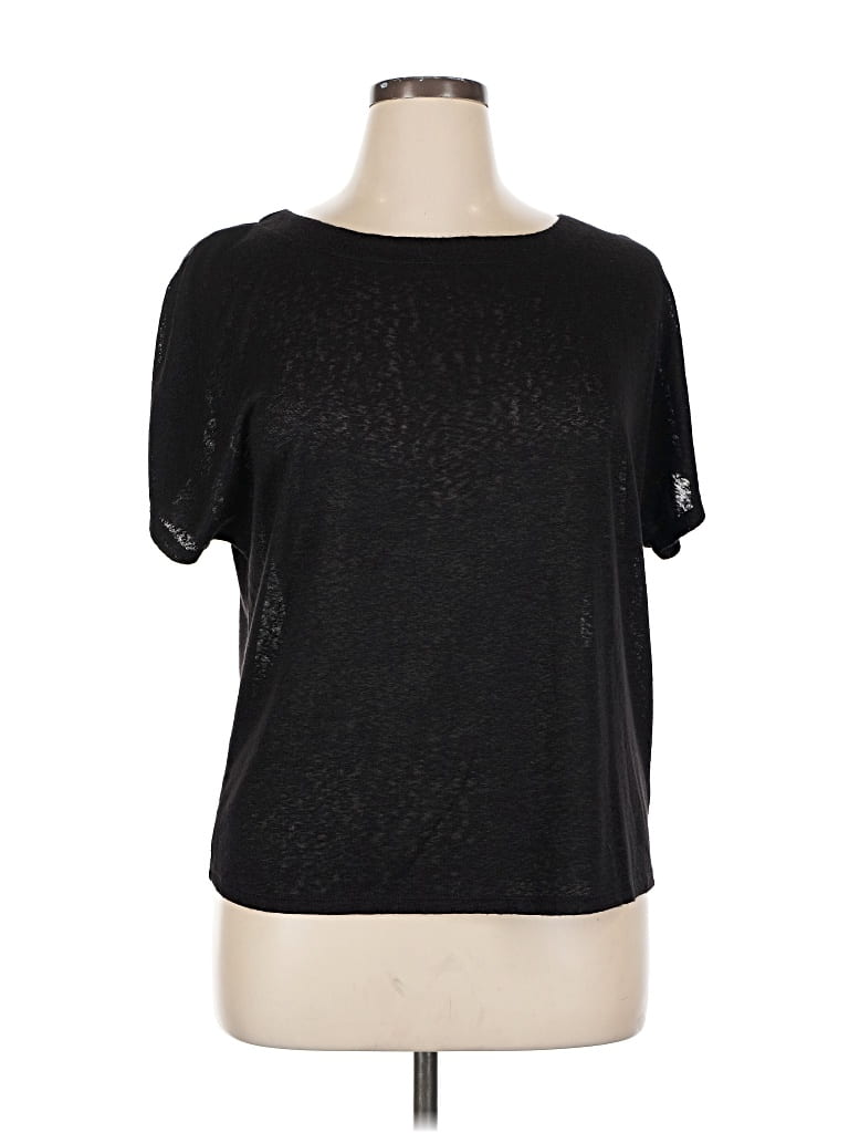 Pre-owned Bobeau Active T-shirt In Black
