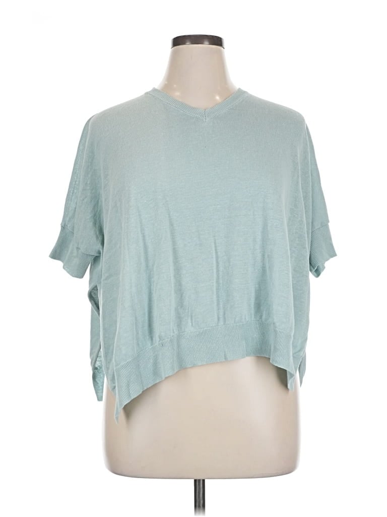 Pre-owned Peserico Pullover Sweater In Blue