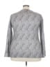 Misslook 100% Polyester Gray Long Sleeve Top Size 3X - photo 2