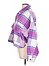 SO 100% Polyester Plaid Purple Jacket Size XL - photo 5