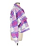 SO 100% Polyester Plaid Purple Jacket Size XL - photo 4