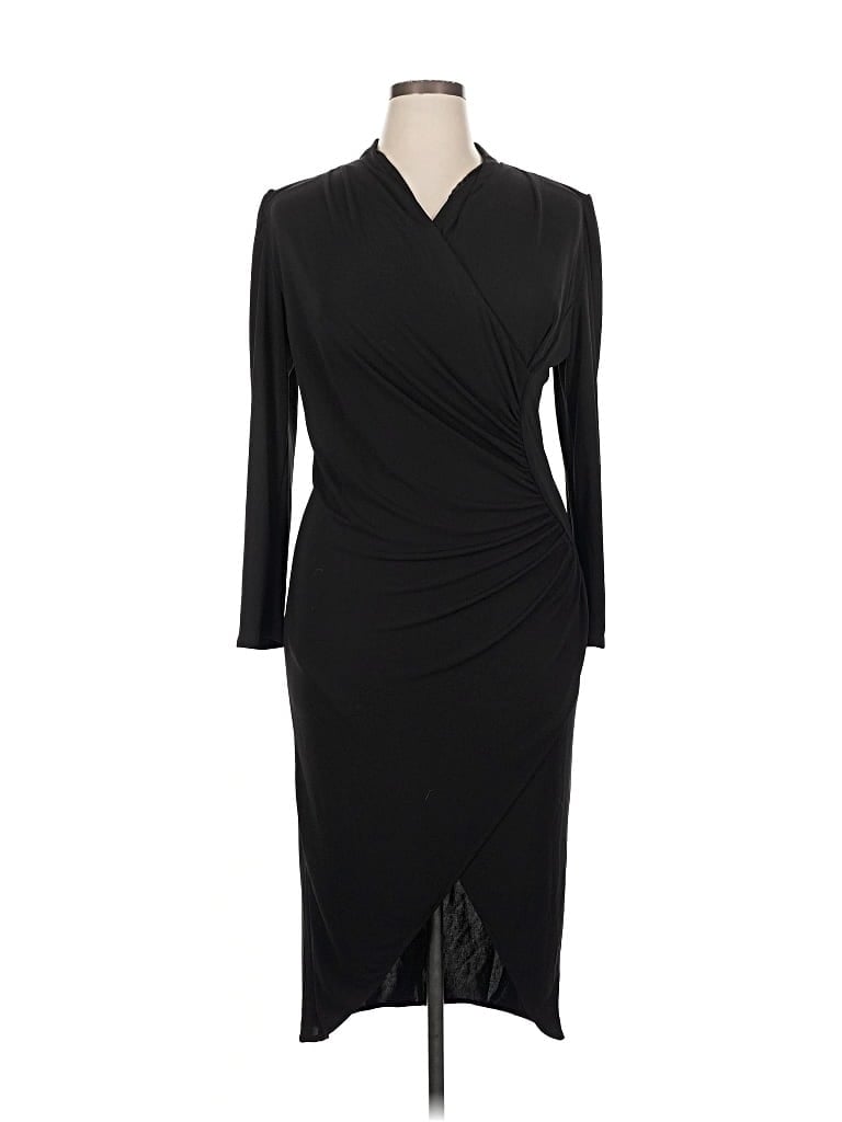 Pre-owned Silvian Heach Cocktail Dress In Black